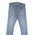 CARHARTT Mens Regular Fit Blue Denim Jeans Button W31 L32 Classic Style Casual