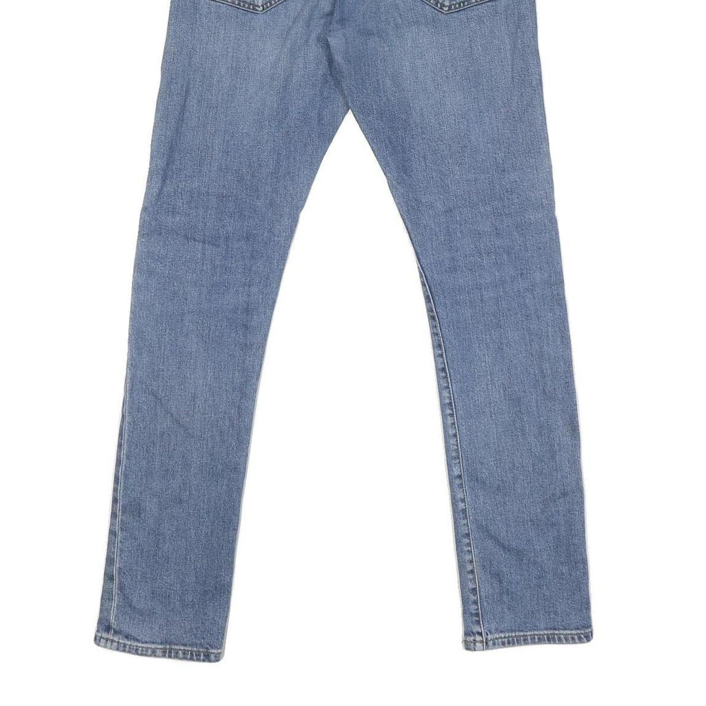 CARHARTT Mens Regular Fit Blue Denim Jeans Button W31 L32 Classic Style Casual