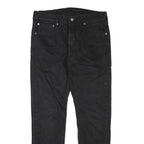 LEVI'S 512 Tapered Mens Jeans Black Regular Tapered Denim Medium W32 L29