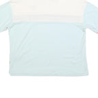 LEVI'S Womens White & Green & Pink Cotton Blend Short Sleeve Polo Shirt S Tennis