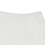 FOREVER 21 Womens White Casual Skort L W32 Cotton Blend Minimalist Style