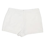 FOREVER 21 Womens White Casual Skort L W32 Cotton Blend Minimalist Style