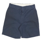 DICKIES Mens Shorts Navy Blue Casual Cotton Blend M W30 Workwear