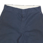 DICKIES Mens Shorts Navy Blue Casual Cotton Blend M W30 Workwear