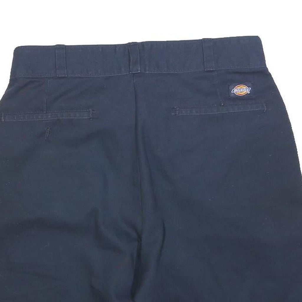 DICKIES Mens Shorts Navy Blue Casual Cotton Blend M W30 Workwear