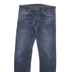 CARHARTT Mens Jeans Blue Slim Straight Denim Medium W32 L30 Workwear