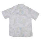 JUPITER Mens Shirt Grey Geometric M