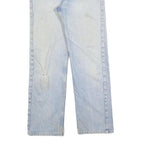 CARHARTT Mens Jeans Blue Regular Straight Denim Medium W32 L32 Workwear Zip