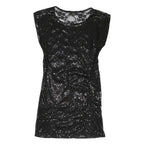 RAGE Womens Black Sequin Lace Mini Dress Polyester Blend Sleeveless UK 10 Party
