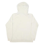 THE NORTH FACE Womens Cream Hoodie L Cotton Blend Pullover Hooded Sweatshirt