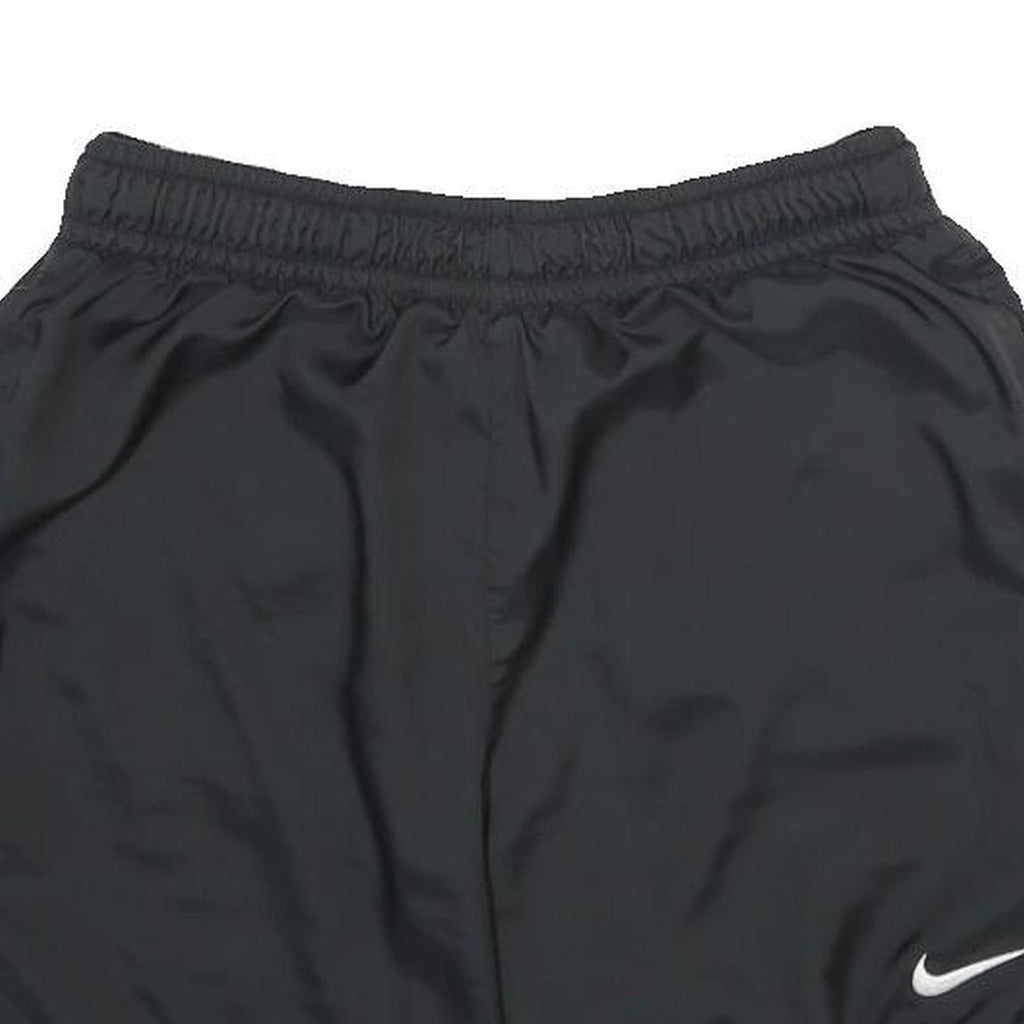 NIKE Mens Black Casual Shorts S W26 Polyester Sportswear Logo