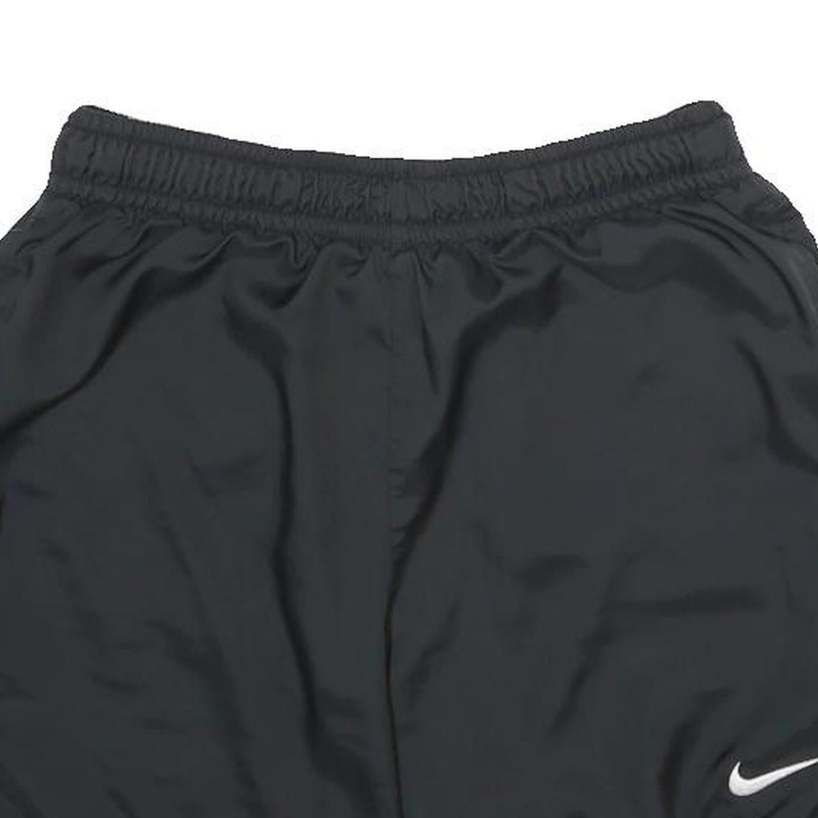 NIKE Mens Black Casual Shorts S W26 Polyester Sportswear Logo