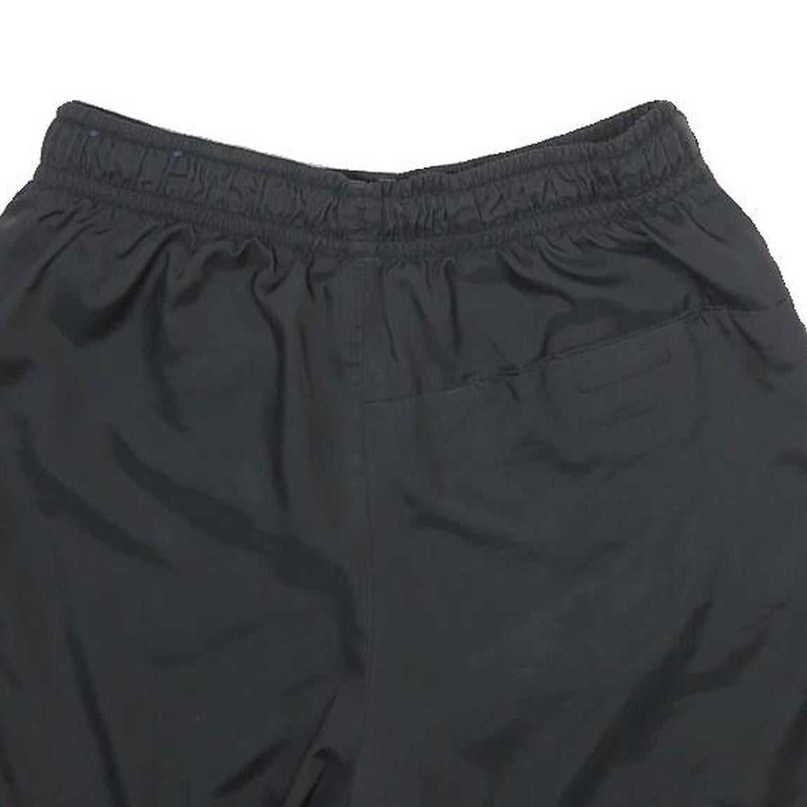 NIKE Mens Black Casual Shorts S W26 Polyester Sportswear Logo