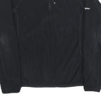 BERGHAUS Womens Black Plain Polyester Jumper 1/4 Zip Regular UK 14 Outdoor