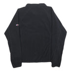 BERGHAUS Womens Black Plain Polyester Jumper 1/4 Zip Regular UK 14 Outdoor