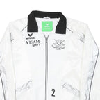 ERIMA Mens White & Silver UHC Nuglar United Jacket M Polyester Blend Zip