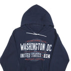 Mens Navy Blue Washington DC Printed Pullover Hoodie M Casual Sweatshirt