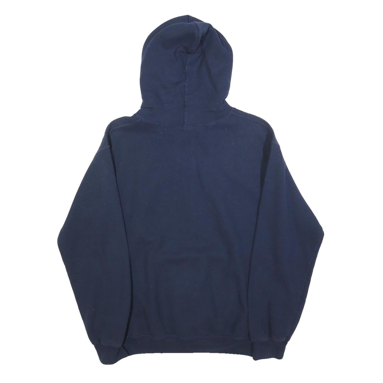 Mens Navy Blue Washington DC Printed Pullover Hoodie M Casual Sweatshirt