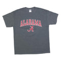 GILDAN Mens Grey Alabama Graphic T-Shirt L Short Sleeve Crew Neck Casual
