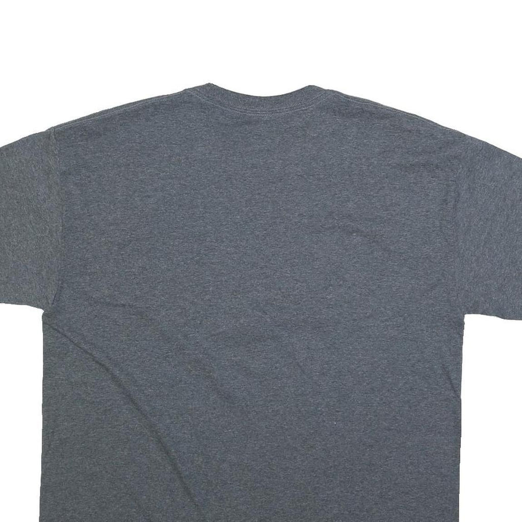 GILDAN Mens Grey Alabama Graphic T-Shirt L Short Sleeve Crew Neck Casual