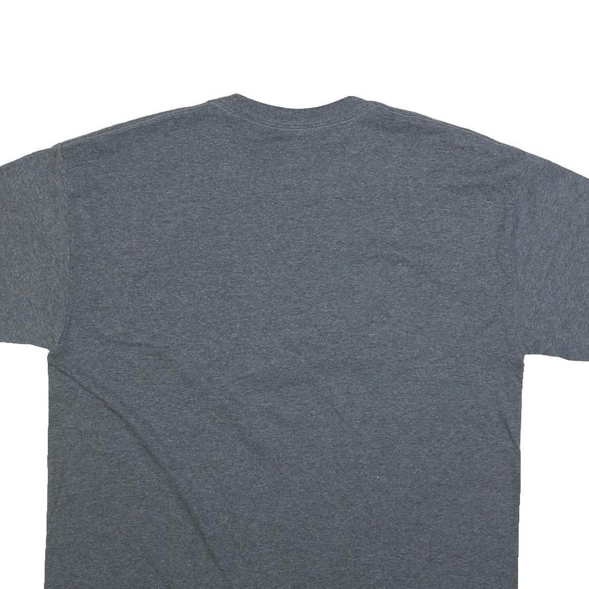 GILDAN Mens Grey Alabama Graphic T-Shirt L Short Sleeve Crew Neck Casual