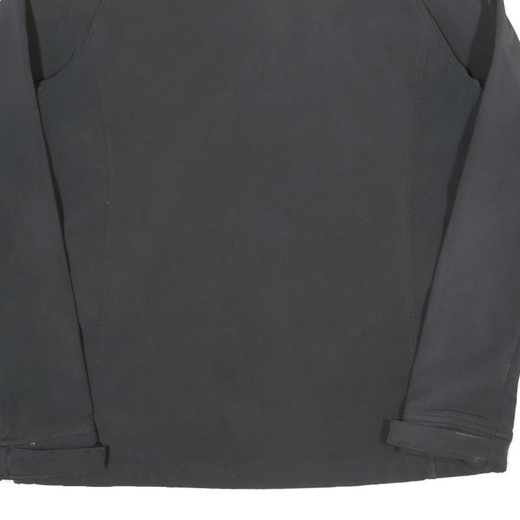 KAPPA Womens Black Jacket L Polyester Plain Zip Fastening Casual Lightweight