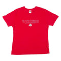 NIKE Buckeyes Basketball Womens T-Shirt Red USA V-Neck XL
