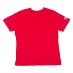 NIKE Buckeyes Basketball Womens T-Shirt Red USA V-Neck XL