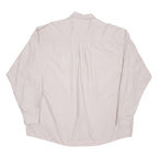Mens Plain Shirt Purple Long Sleeve XL