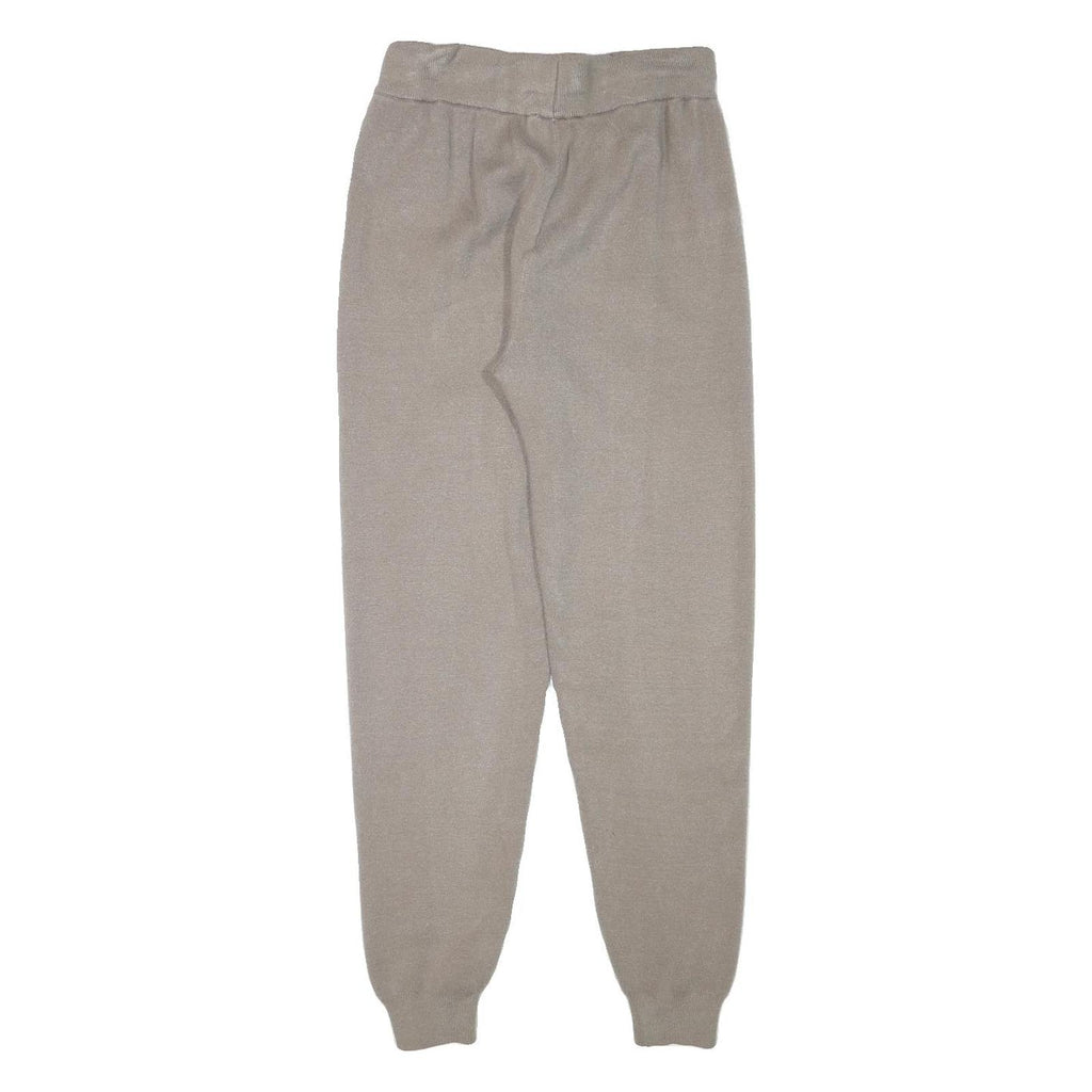 DIESEL Womens Joggers Beige M W26 L30 Cotton Blend Slim Tapered Comfort Fit