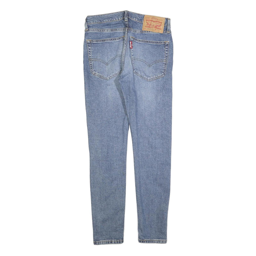 LEVI'S 519 Mens Slim Blue Denim Rinse W30 L30 Distressed Jeans