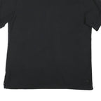 TOMMY HILFIGER Mens Black Short Sleeve Plain 2XL Polo Shirt Cotton Blend