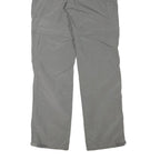 SHERPA Womens Regular Grey Polyester Blend Zip Trousers W28 L32 Outdoor Trekking