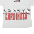 CENTER CUT Mens Grey Louisville Cardinals Graphic T-Shirt XL Short Sleeve Crew