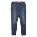 LEVI'S 711 Womens Jeans Blue Slim Skinny Stone Wash W28 L30