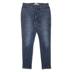 LEVI'S 711 Womens Jeans Blue Slim Skinny Stone Wash W28 L30
