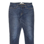 LEVI'S 711 Womens Jeans Blue Slim Skinny Stone Wash W28 L30