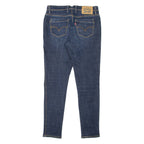 LEVI'S 711 Womens Jeans Blue Slim Skinny Stone Wash W28 L30