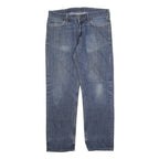 CARHARTT Mens Jeans Blue Regular Straight Denim Medium W34 L32 Durable Workwear