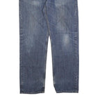 CARHARTT Mens Jeans Blue Regular Straight Denim Medium W34 L32 Durable Workwear