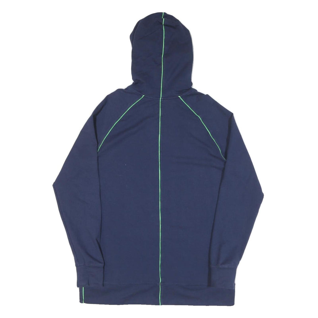 NIKE Womens Navy Blue Hoodie XL Cotton Pullover Sports Casual Sweatshirt