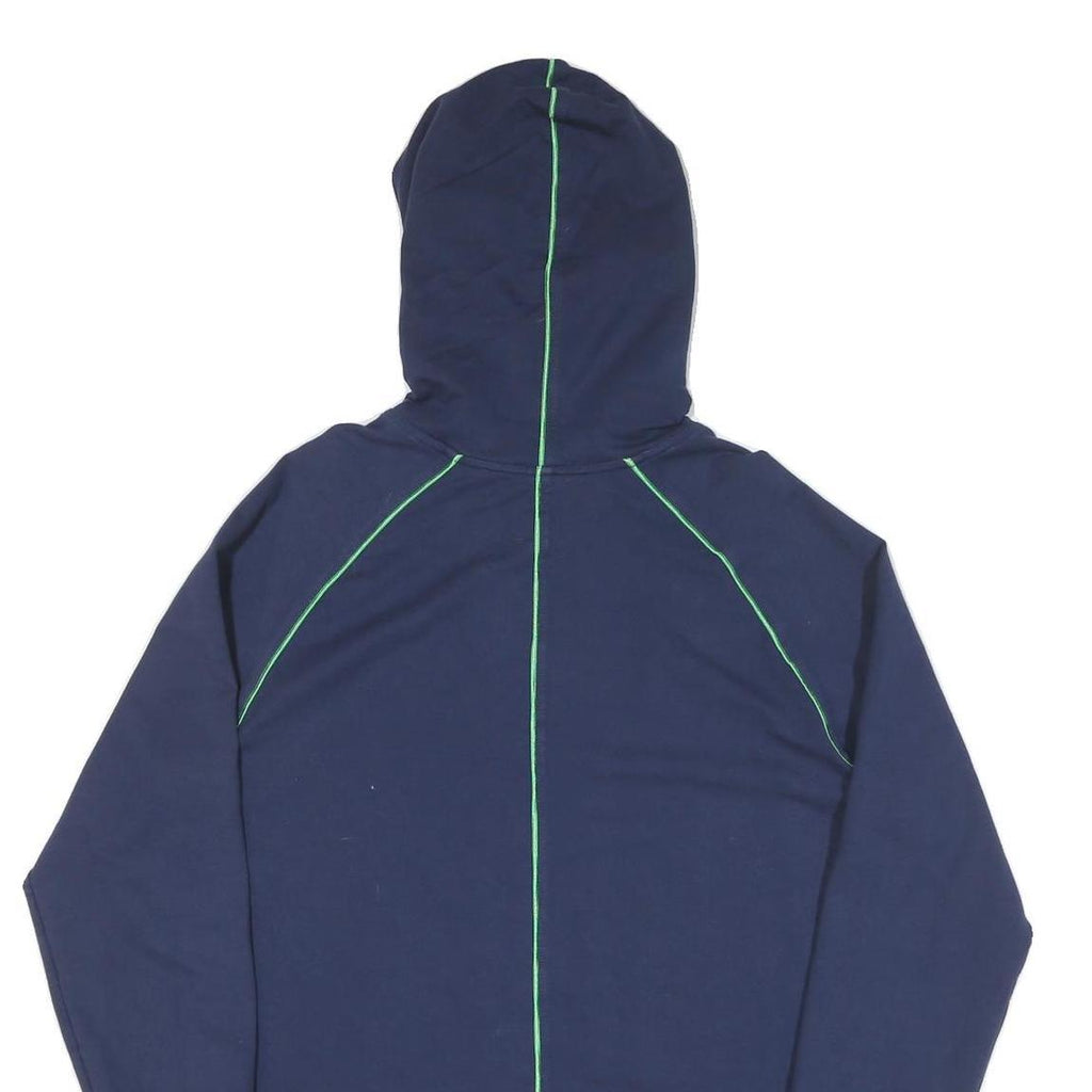 NIKE Womens Navy Blue Hoodie XL Cotton Pullover Sports Casual Sweatshirt