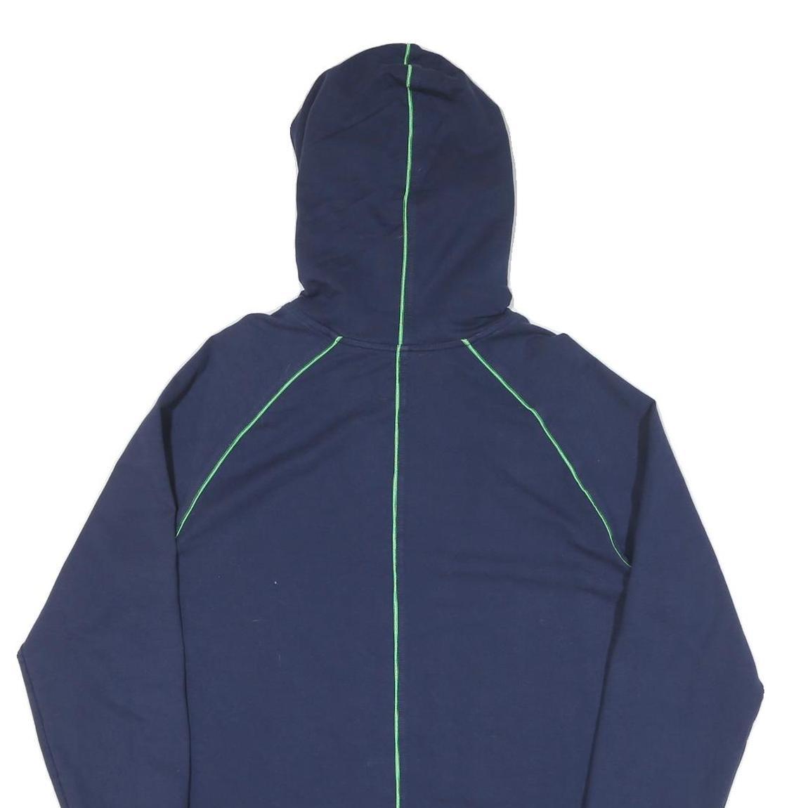 NIKE Womens Navy Blue Hoodie XL Cotton Pullover Sports Casual Sweatshirt