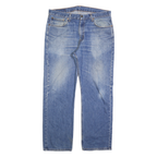 LEVI'S 751 Mens Jeans Blue Regular Straight Denim Medium W36 L30 Classic Fit