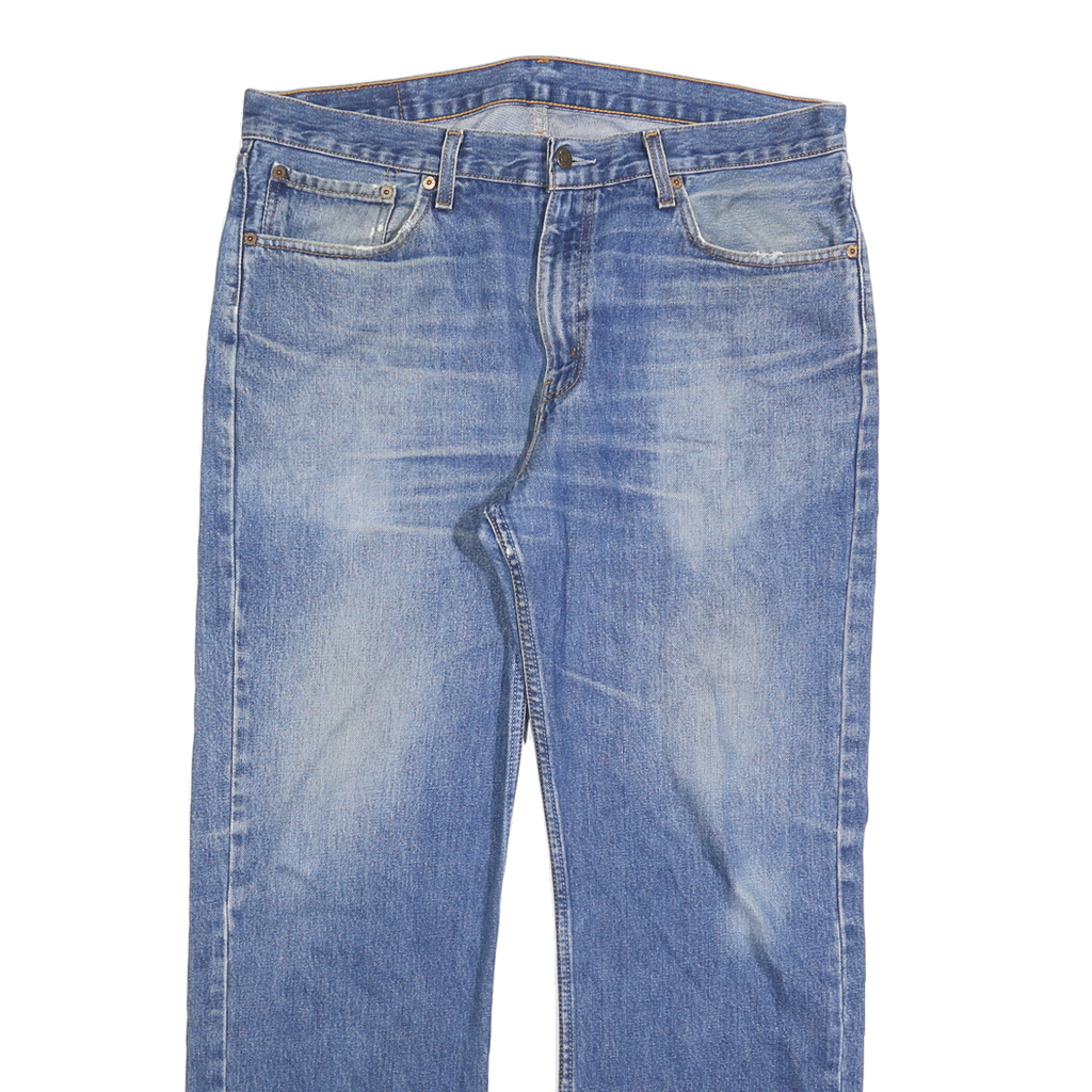LEVI'S 751 Mens Jeans Blue Regular Straight Denim Medium W36 L30 Classic Fit