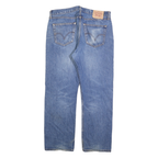 LEVI'S 751 Mens Jeans Blue Regular Straight Denim Medium W36 L30 Classic Fit