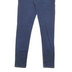 LEVI'S Womens Slim Blue Denim Slim Jeans W28 L27 Stretch Classic Fit Zip Closure