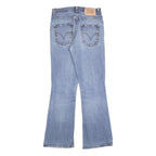 LEVI'S 525 89 Mens Jeans Blue Regular Flared Denim Light W27 L30 Classic Zip