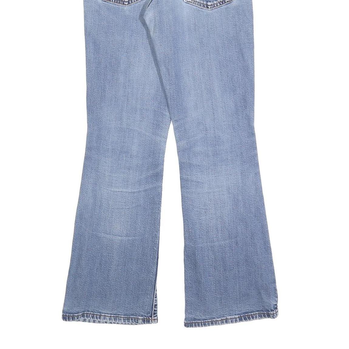 LEVI'S 525 89 Mens Jeans Blue Regular Flared Denim Light W27 L30 Classic Zip