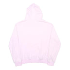 UMBRO Womens Pink Hoodie M Cotton Blend Pullover Hooded Sweatshirt